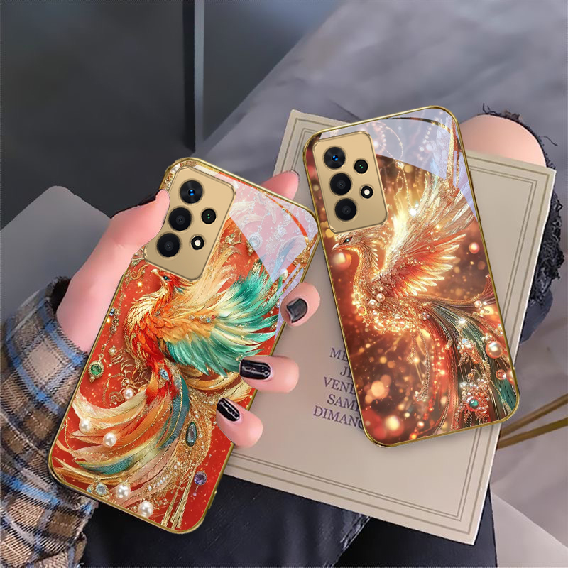 Phone Cases For Samsung A14 - The dreamy phoenix surface For Samsung