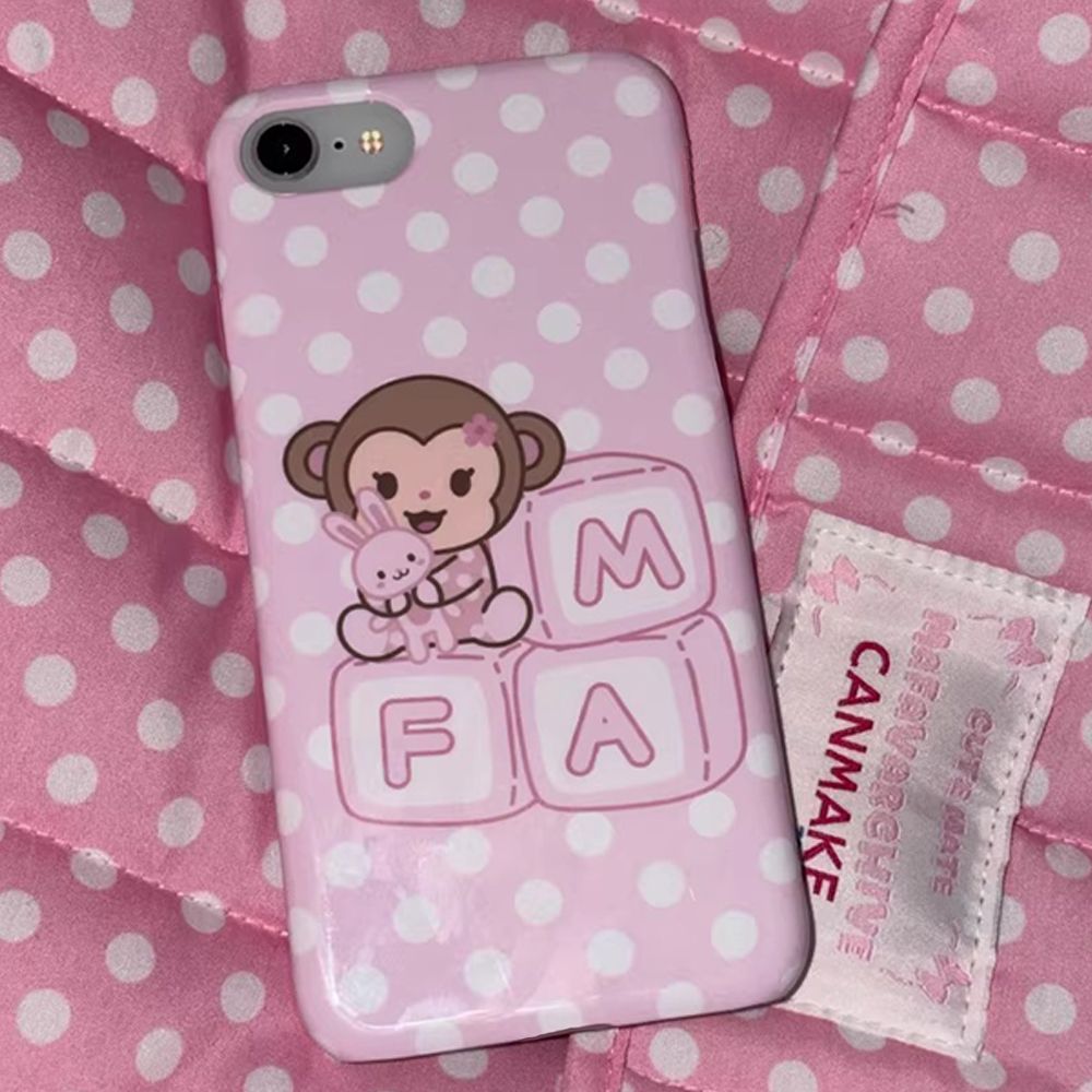 Cute Anime Case - Korean Cartoon Sweet Pink Cute Little