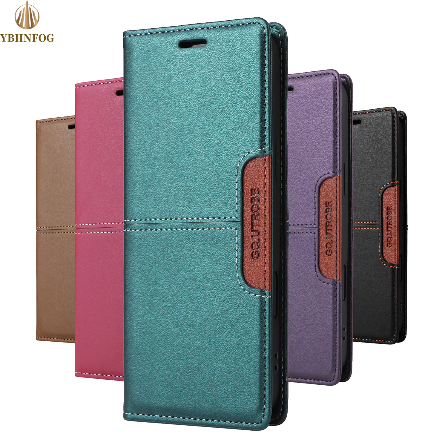 Phone Cases Australia - Leather Flip Phone Case For Samsung