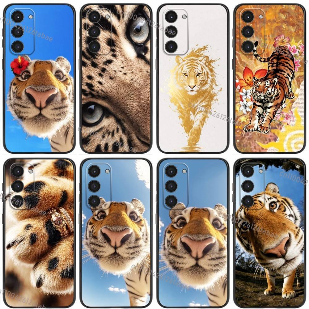 Cute Cartoon Case - Cute Tiger Phone Case For Samsung
