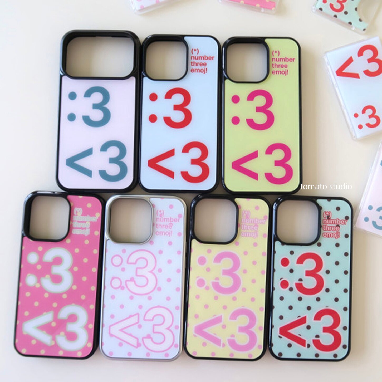Phone Cases Polka Dot - Korean Ins Digital Symbol Polka Dots