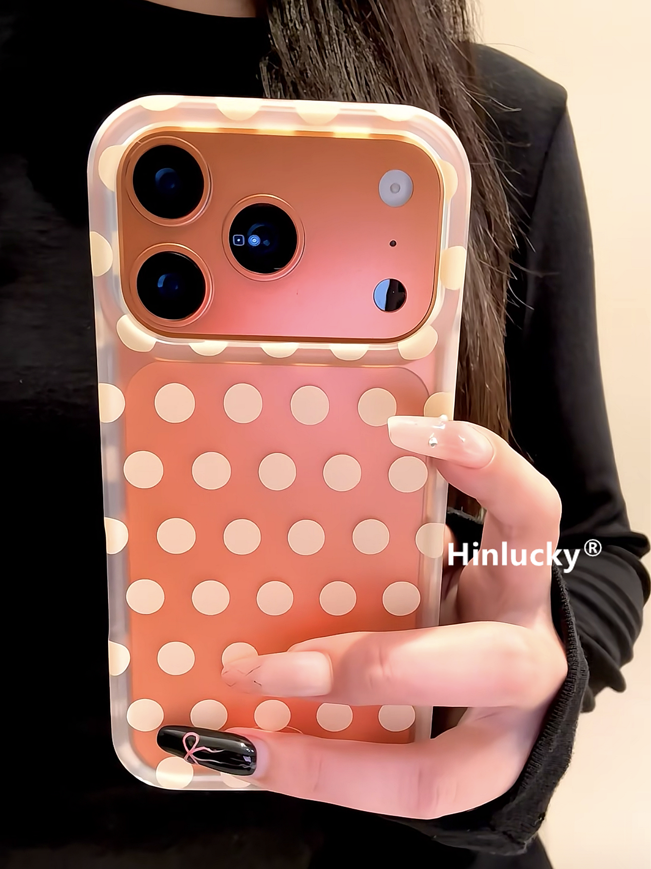 Phone Cases Y2K - Korean ins Yellow Polka Dots Fashion