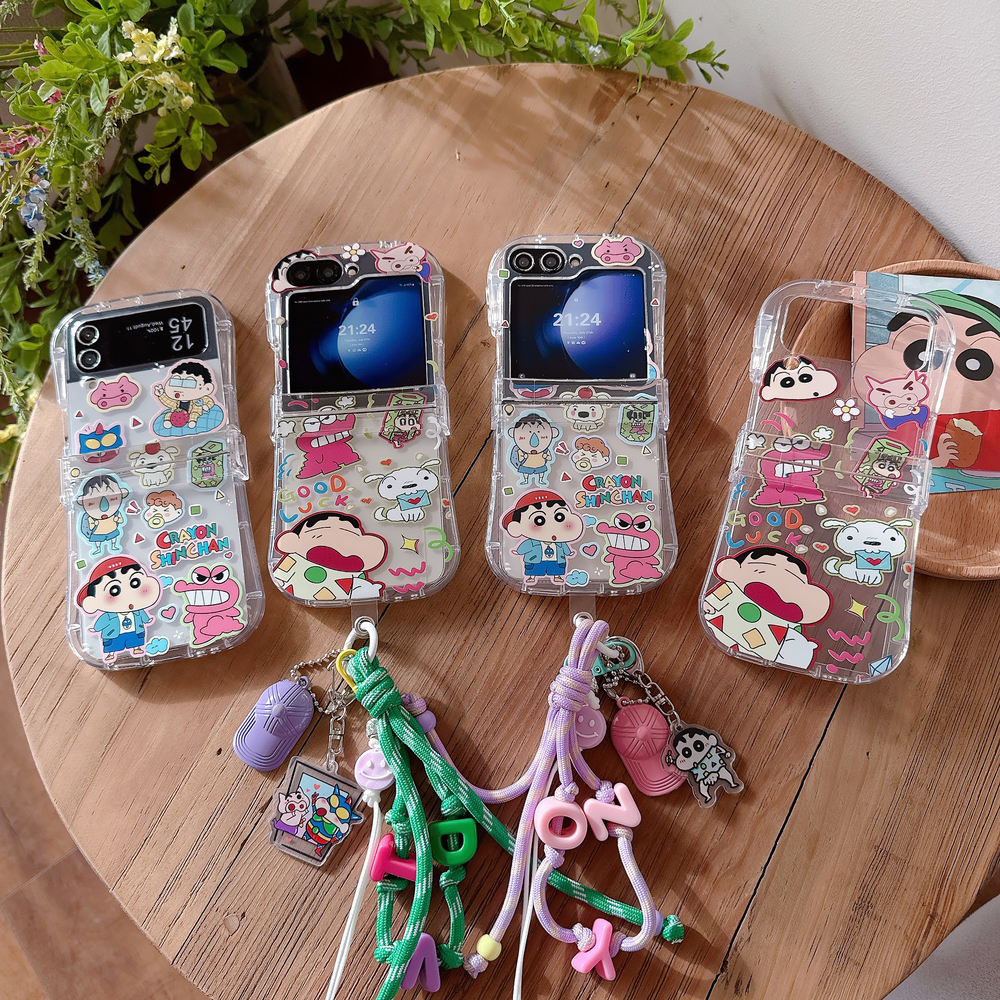 Cute Anime Case - Cute Japan Anime Crayon Shin-chan Transparent