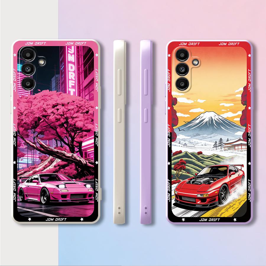Phone Cases For Samsung A14 - JDM Sport Car Phone Cover Case