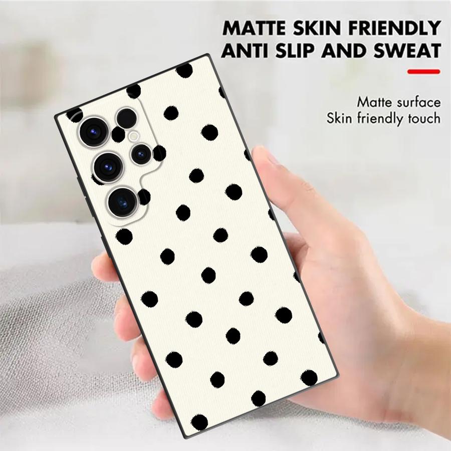Retro Polka Dots Funda Phone C - Phone Cases Polka Dot のレビューと価格
