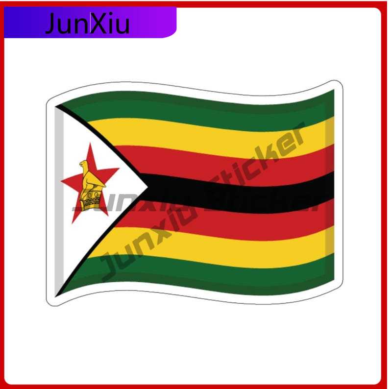 Zimbabwe Drift Flag Stickers W - Phone Cases Zimbabwe のレビューと価格