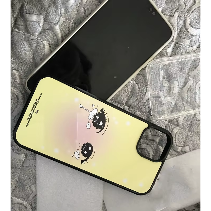 Korean Ins With Tearful Cartoo - Phone Cases Y2K のレビューと価格