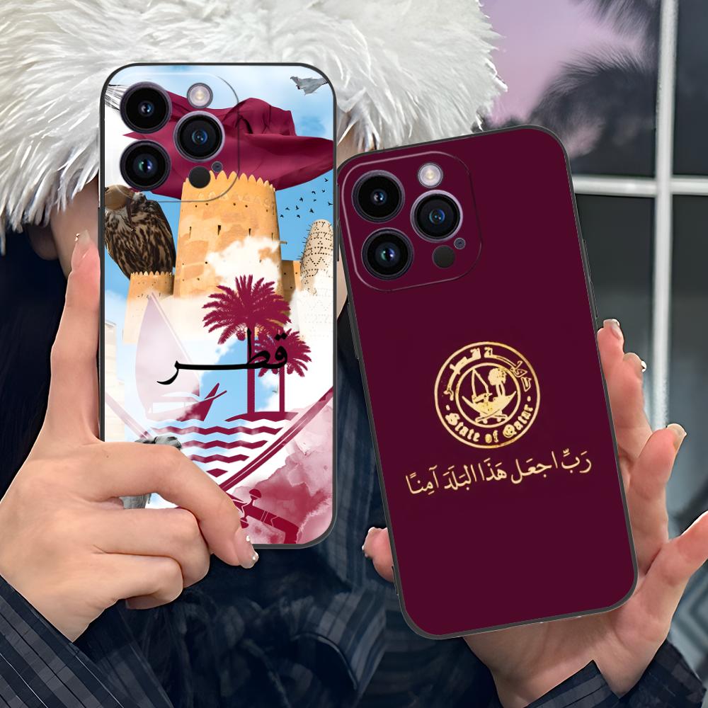 Qatar Flag Mobile Cell Phone C - Phone Cases Qatar のレビューと価格