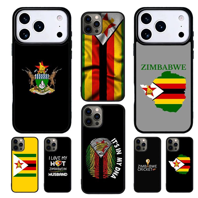 Zimbabwe Flag Pattern Phone Ca - Phone Cases Zimbabwe のレビューと価格