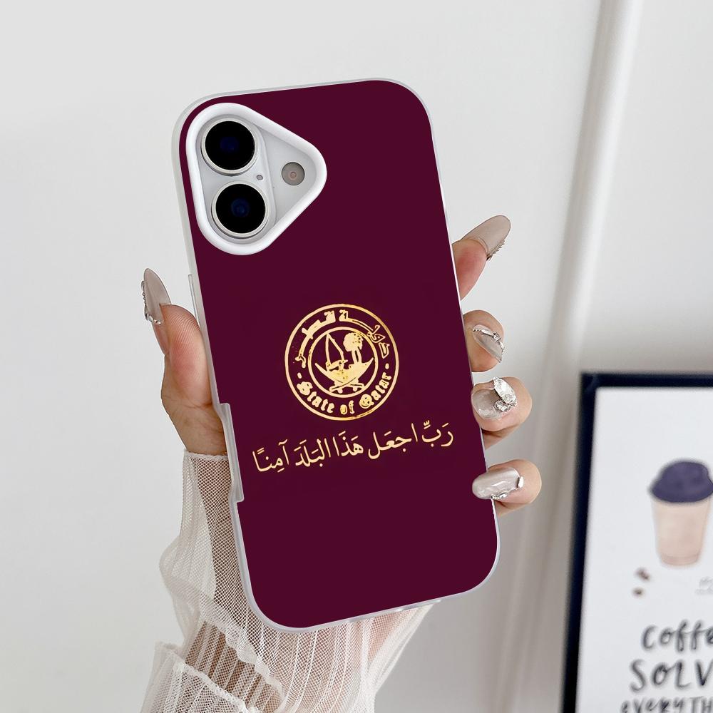 Qatar Flag Phone Case for iPho - Phone Cases Qatar のレビューと価格