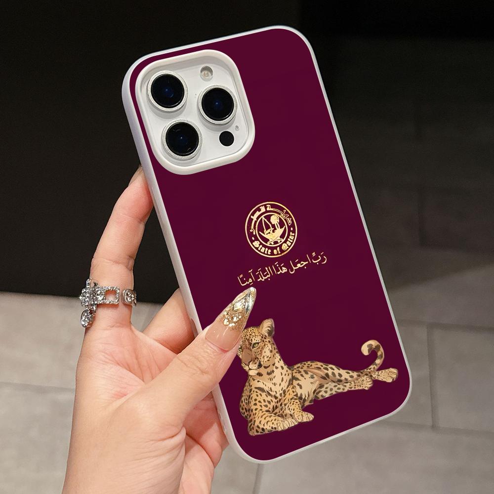 Qatar Flag Phone Case for iPho - Phone Cases Qatar のレビューと価格
