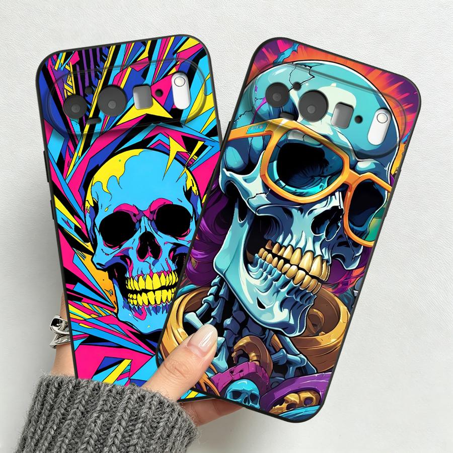 Neon Pop Art Skull Case for Go - Phone Cases Pixel 10 のレビューと価格
