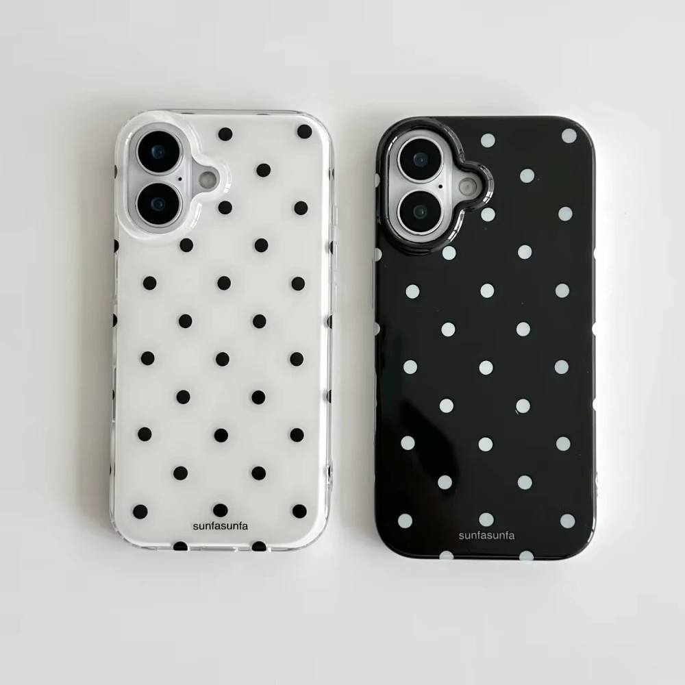 Minimalist Black and White Pol - Phone Cases Y2K のレビューと価格