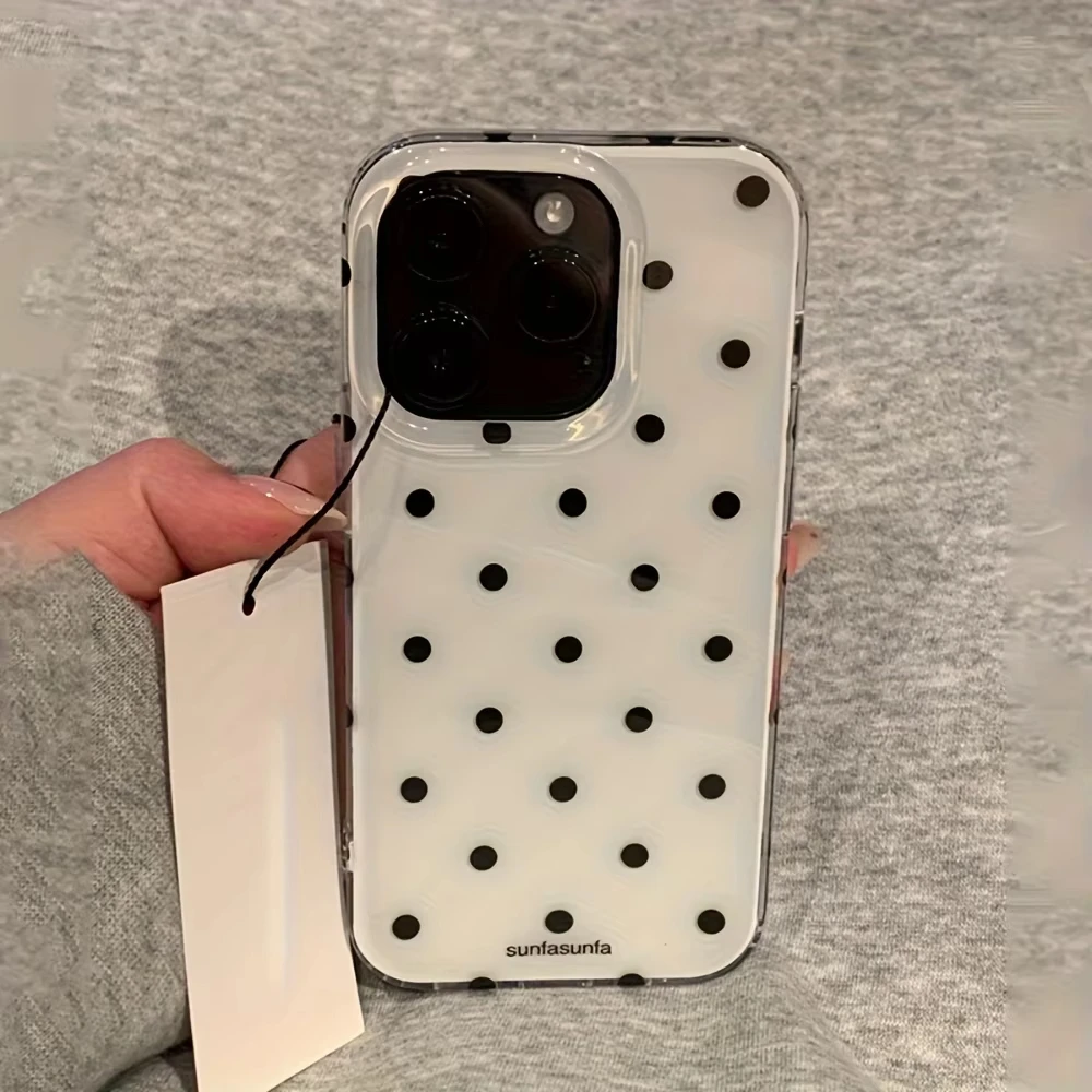 Minimalist Black and White Pol - Phone Cases Y2K のレビューと価格