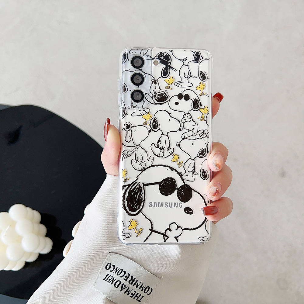 Cute Cartoon Peanut Snoopy Cha - Cute Anime Case のレビューと価格
