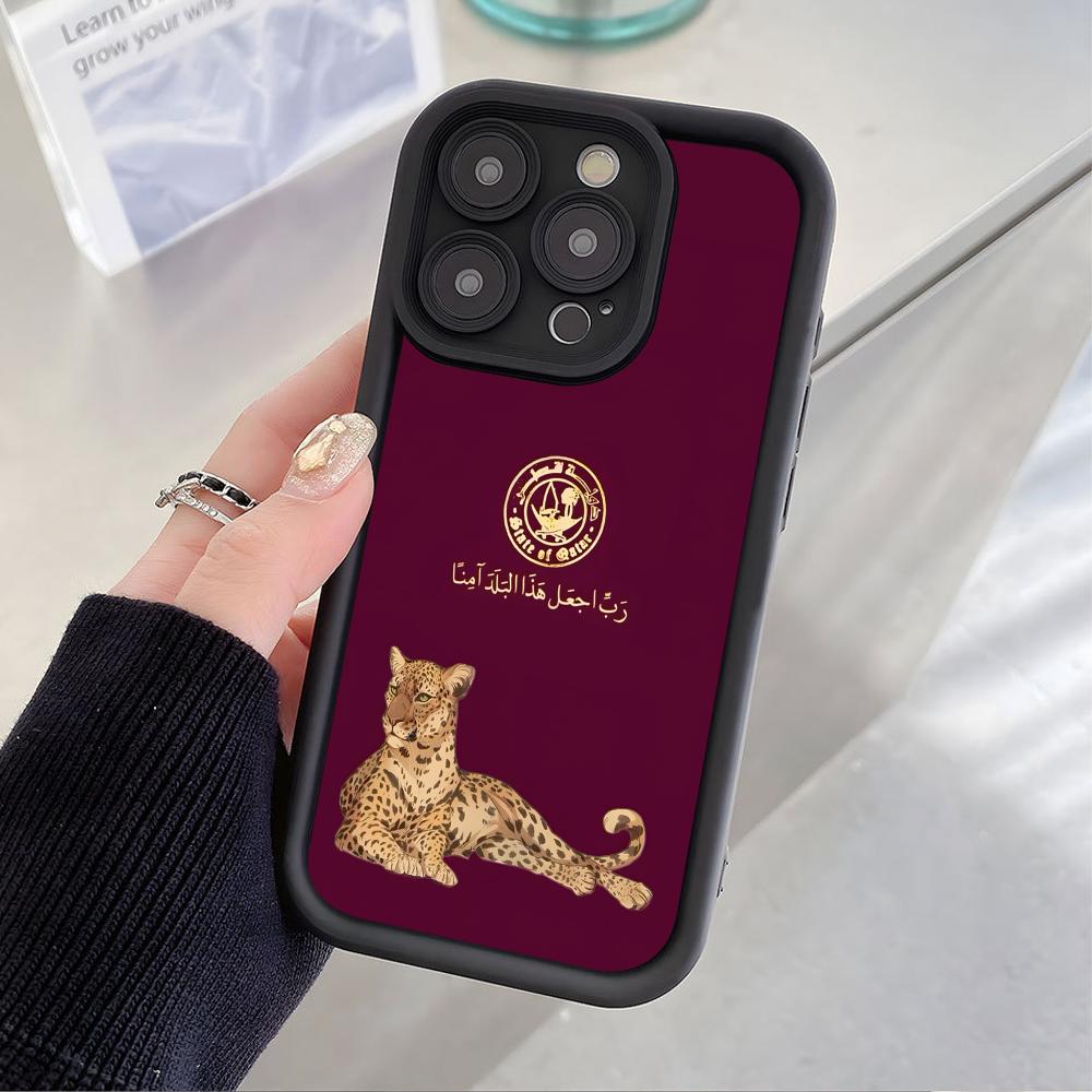 Qatar Flag Thicken TPU Mobile  - Phone Cases Qatar のレビューと価格