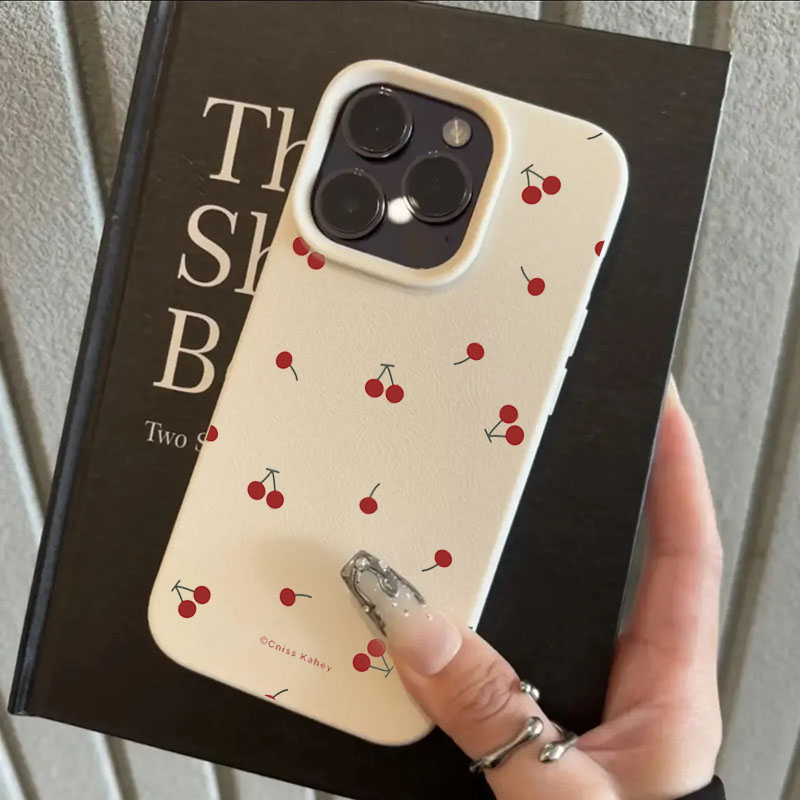 Cute Cartoon Cherry Lichee Pat - Cute Anime Case のレビューと価格