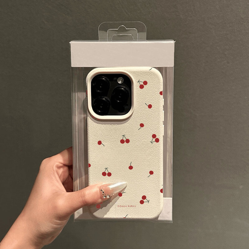 Cute Cartoon Cherry Lichee Pat - Cute Anime Case のレビューと価格