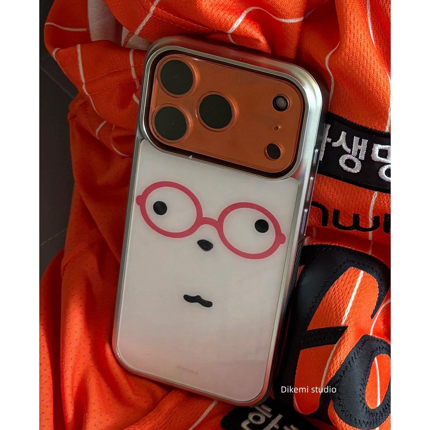 INS Korea Kawaii Cute Glasses  - Phone Cases Y2K のレビューと価格