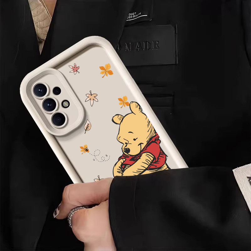 Autumn Winnie The Pooh Leaves  - Phone Cases For Samsung A14 のレビューと価格