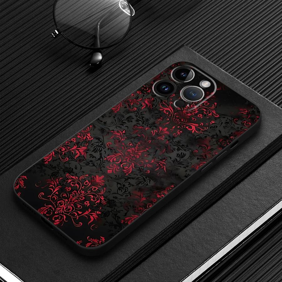 Black And Red Sexy Lace Phone  - Phone Cases Mous のレビューと価格