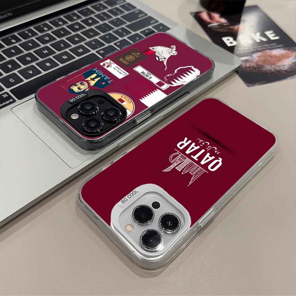 Qatar Flag Phone Case for iPho - Phone Cases Qatar のレビューと価格