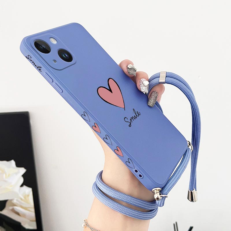Big Red Heart Crossbody Lanyar - Phone Cases Mous のレビューと価格