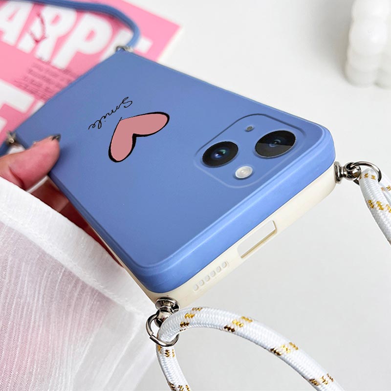 Big Red Heart Crossbody Lanyar - Phone Cases Mous のレビューと価格