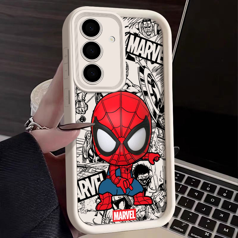Marvel Spiderman Cute Fundas F - Phone Cases Galaxy S25 のレビューと価格