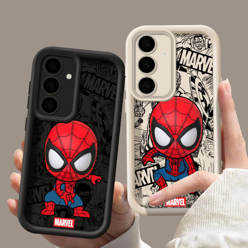 Marvel Spiderman Cute Fundas F - Phone Cases Galaxy S25 のレビューと価格