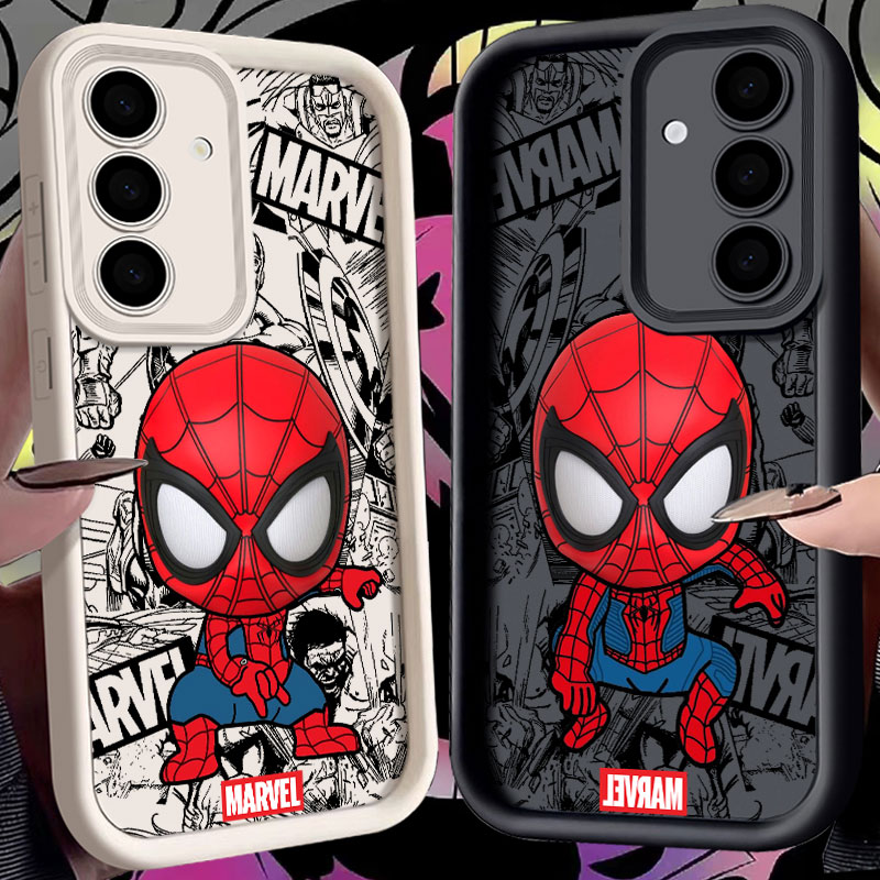 Marvel Spiderman Cute Fundas F - Phone Cases Galaxy S25 のレビューと価格