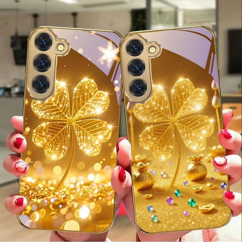 A huge golden clover For Samsu - Phone Cases Galaxy S25 のレビューと価格