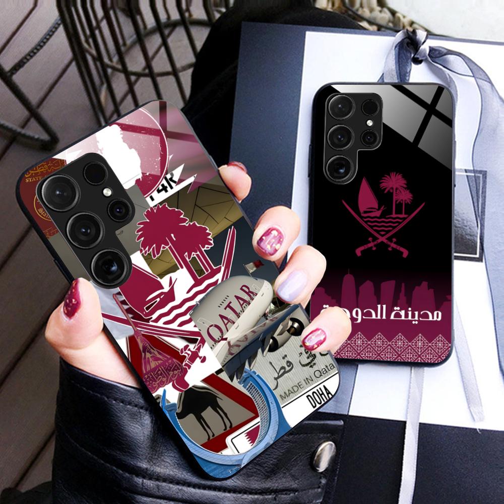 Qatar Flag Phone Case for Sams - Phone Cases Qatar のレビューと価格
