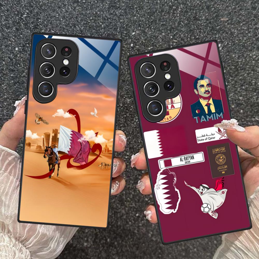 Qatar Flag Phone Case for Sams - Phone Cases Qatar のレビューと価格