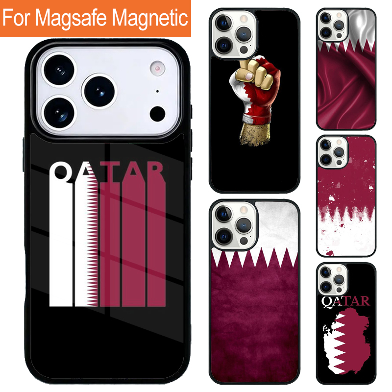 Qatar Flag National Banner Mag - Phone Cases Qatar のレビューと価格