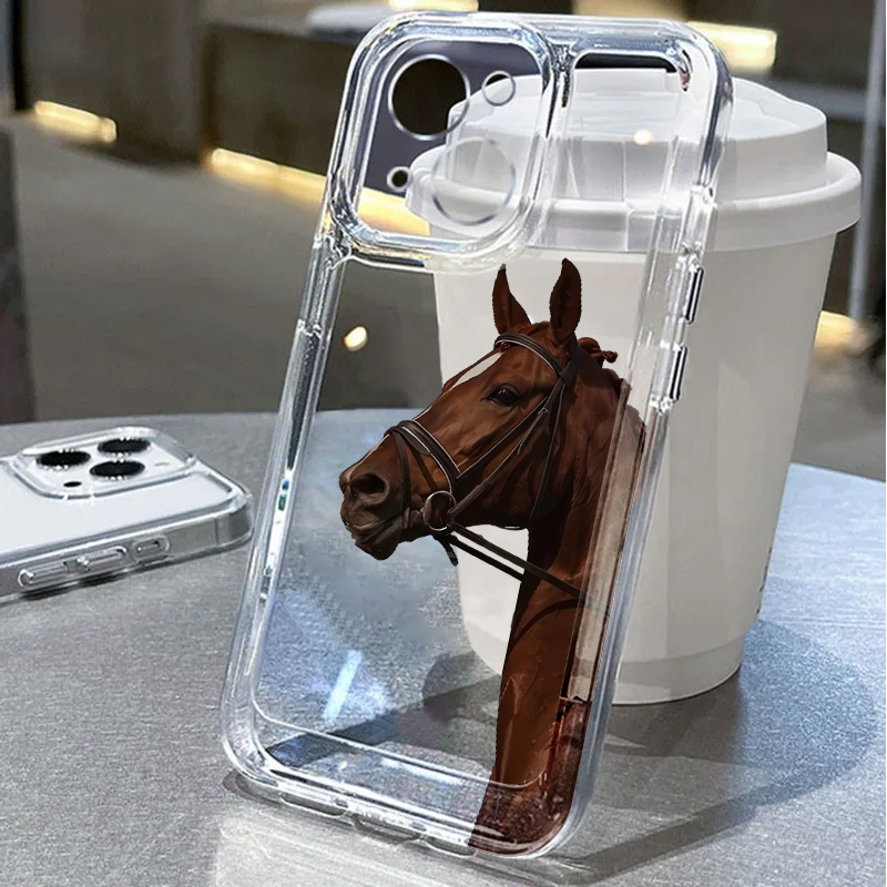 Animal Horse Soft Phone Cover  - Phone Cases Mous のレビューと価格