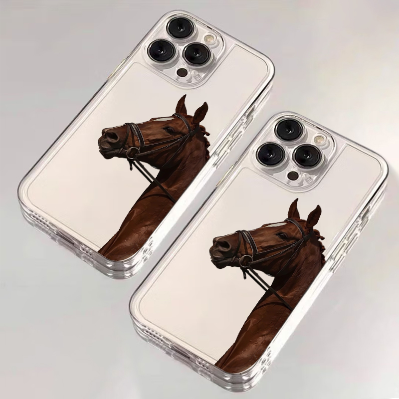 Animal Horse Soft Phone Cover  - Phone Cases Mous のレビューと価格