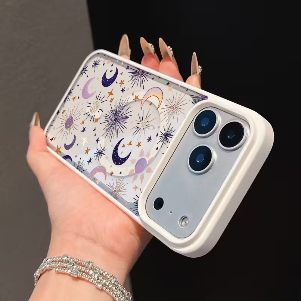 Stars Moon Y2K Clear Case For  - Phone Cases Y2K のレビューと価格