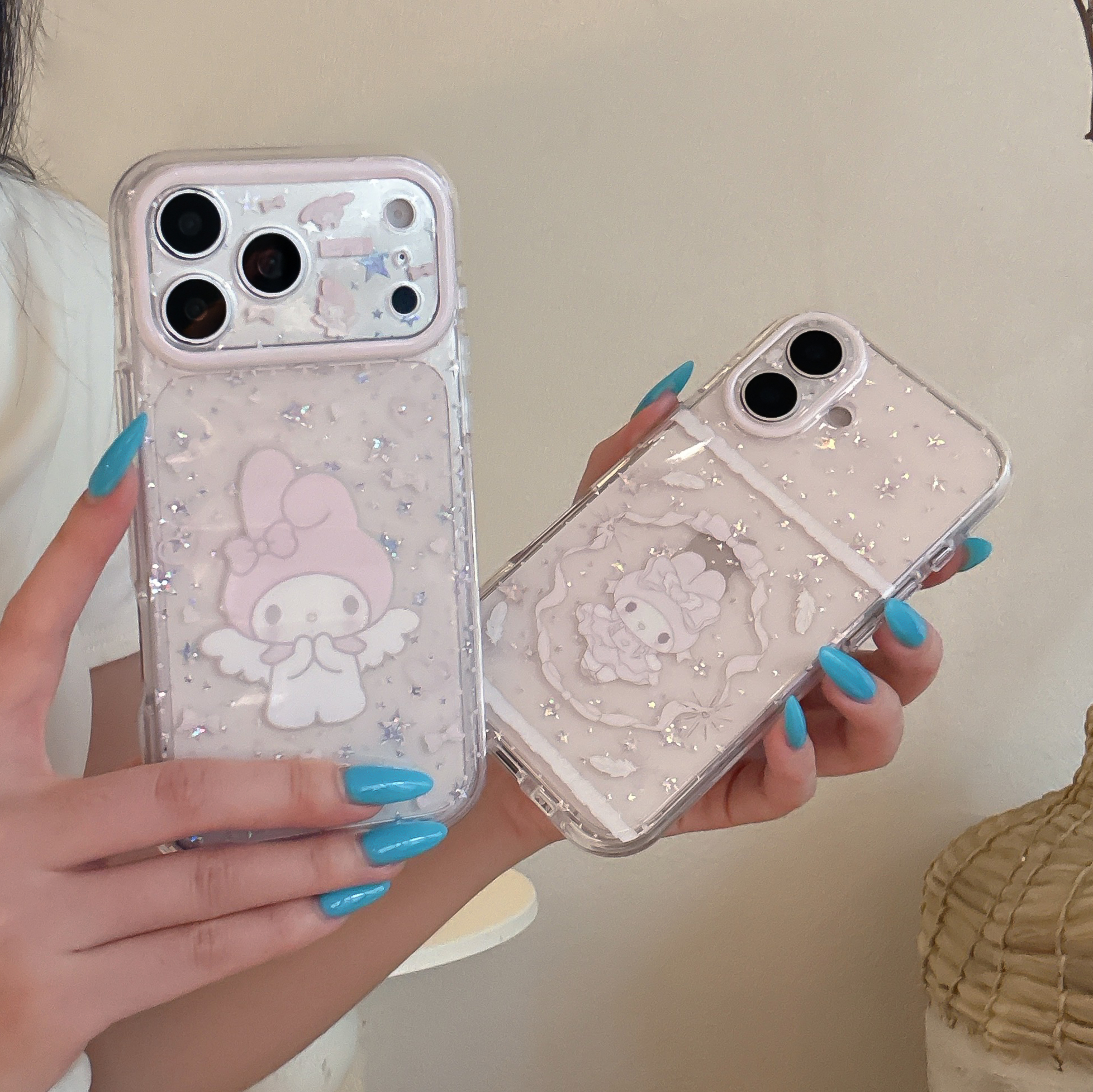 Cute Cartoon Y2K My Melody Mob - Cute Anime Case のレビューと価格