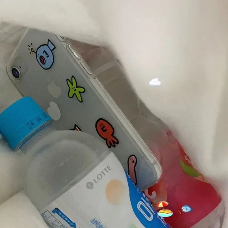 Ins Kawaii Ocean Creatures Cut - Phone Cases Y2K のレビューと価格