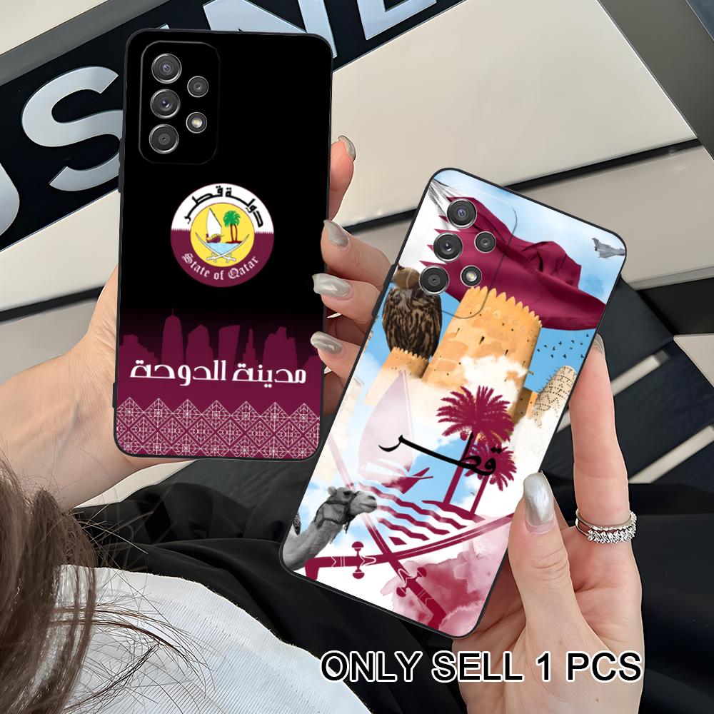 Qatar Flag Matte TPU Mobile Ph - Phone Cases Qatar のレビューと価格