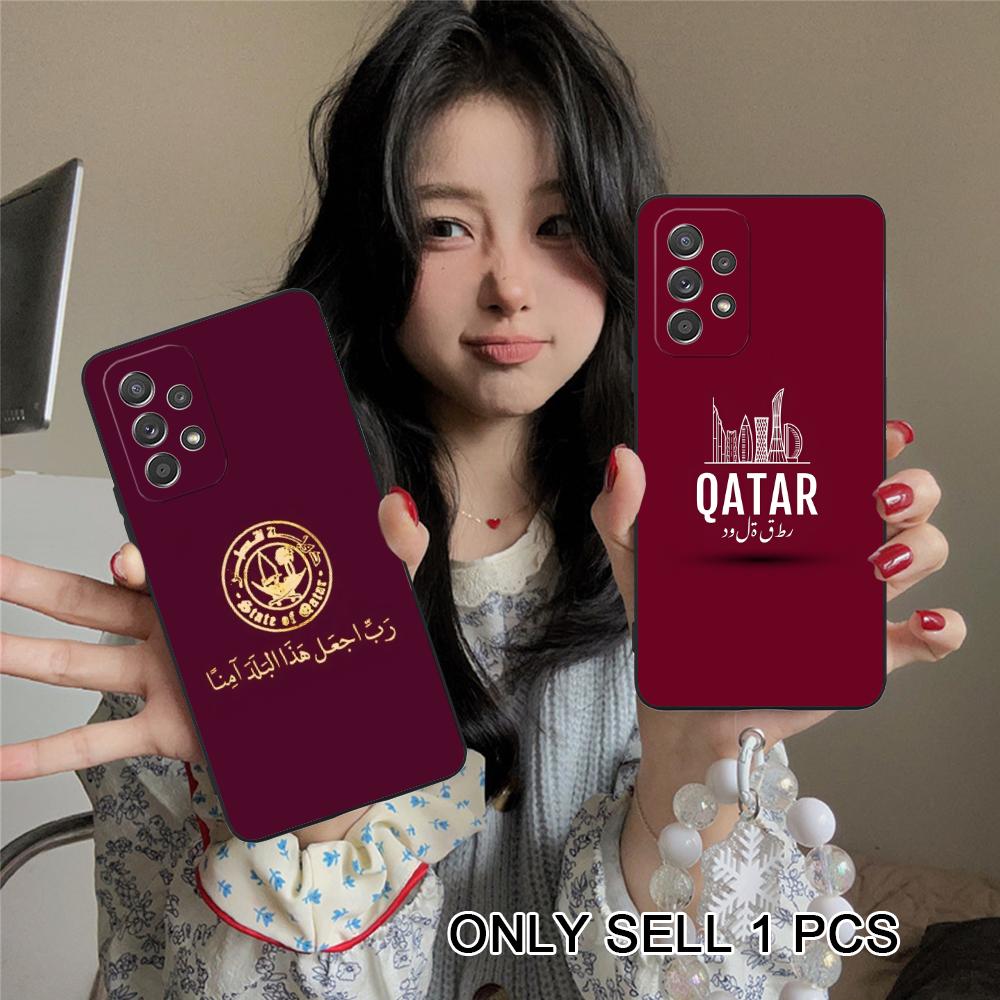 Qatar Flag Matte TPU Mobile Ph - Phone Cases Qatar のレビューと価格