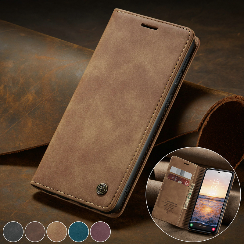 Luxury Flip Wallet Magnetic Ca - Phone Cases Australia のレビューと価格
