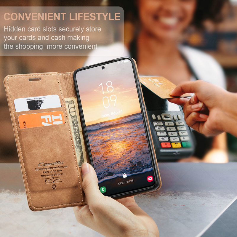 Luxury Flip Wallet Magnetic Ca - Phone Cases Australia のレビューと価格
