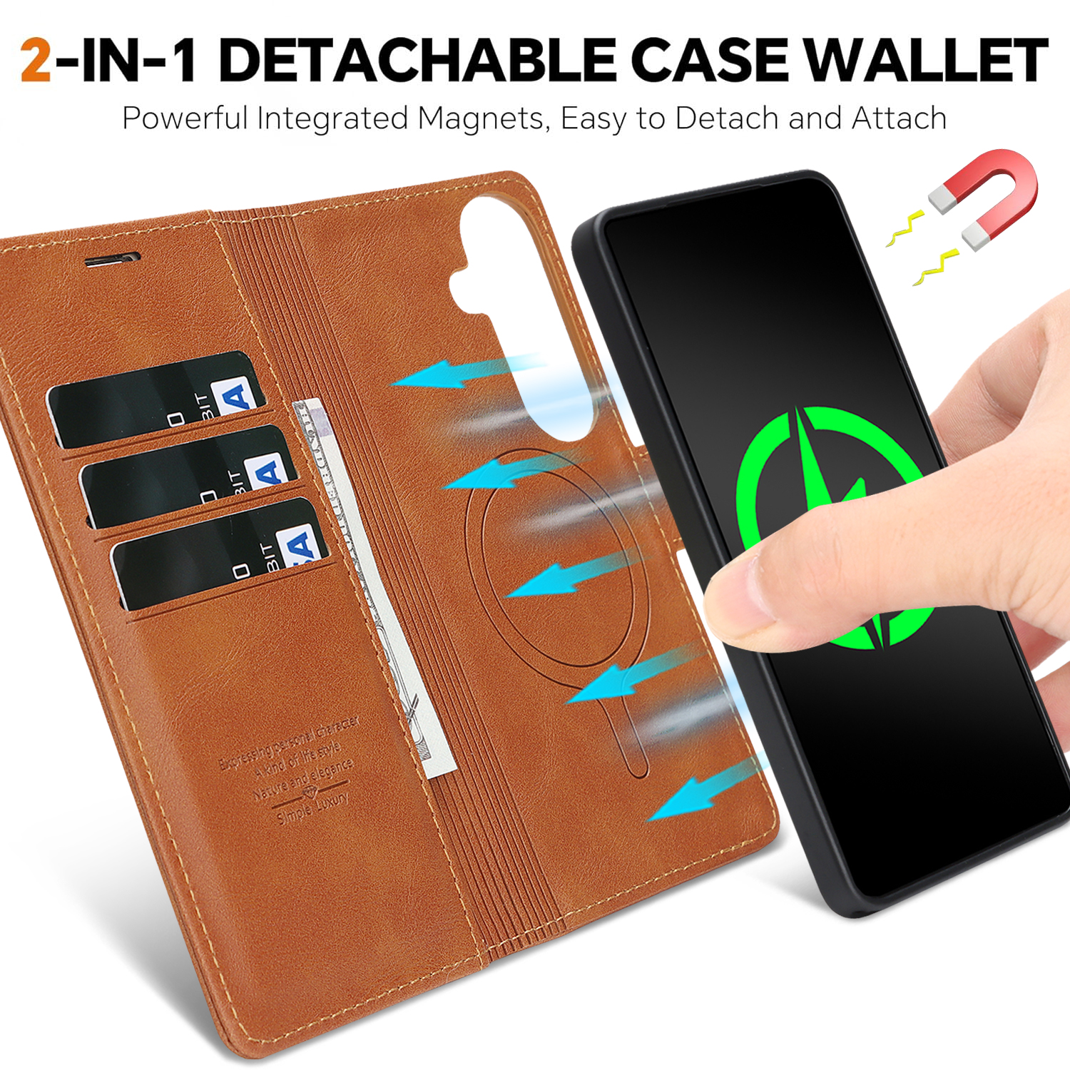 2 In 1 Flip Leather Case for S - Phone Cases Australia のレビューと価格