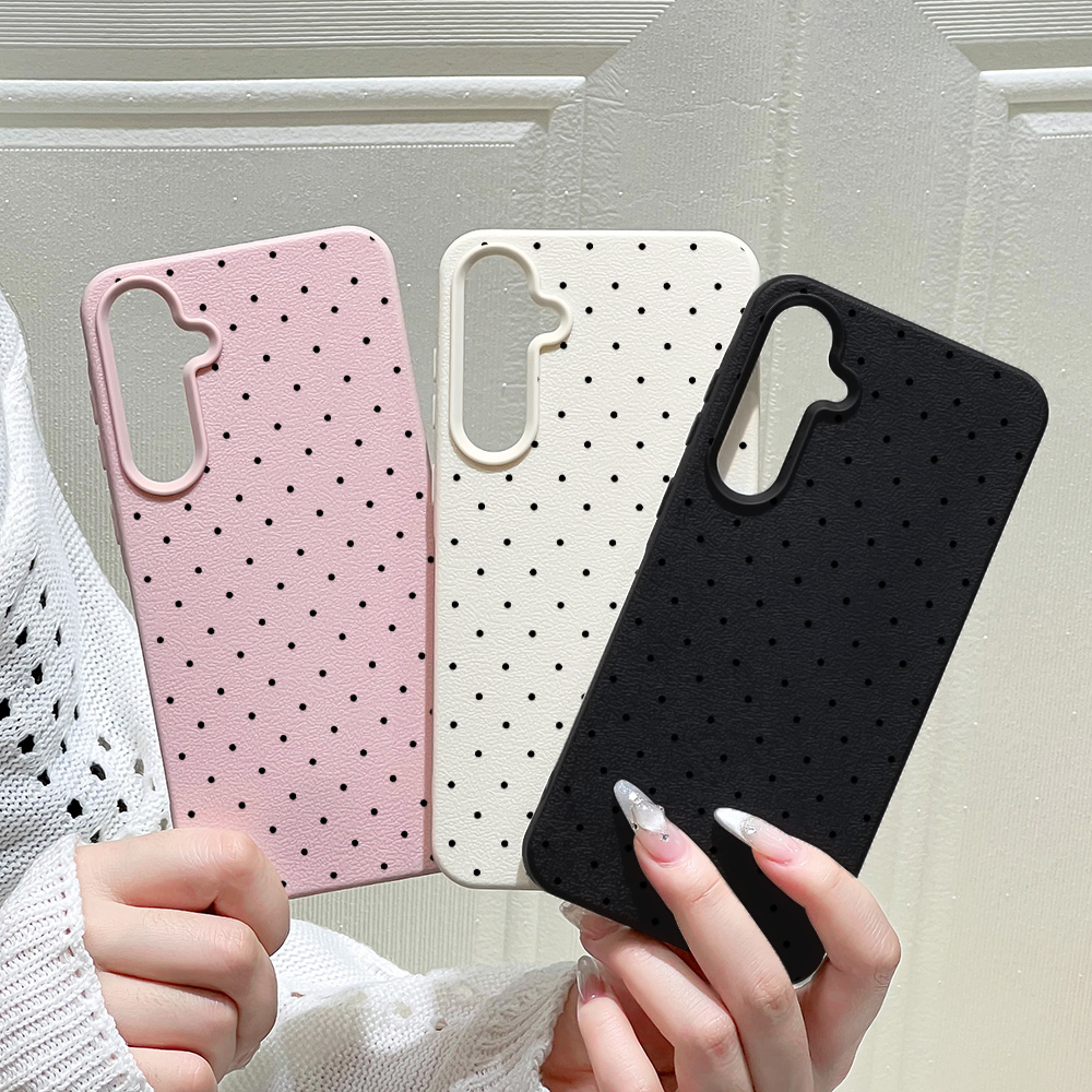 Ins Polka Dots Phone Case For  - Phone Cases Galaxy S23 のレビューと価格