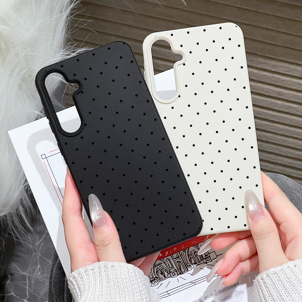 Ins Polka Dots Phone Case For  - Phone Cases Galaxy S23 のレビューと価格