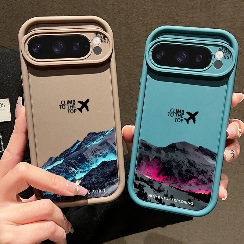 Airplane Snow Mountain Pattern - Phone Cases Pixel 10 のレビューと価格