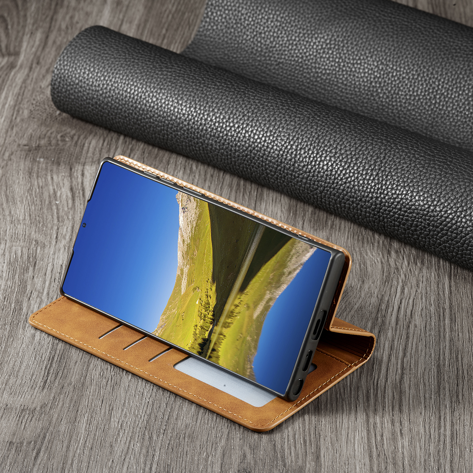 Leather Case For Samsung A17 A - Phone Cases Australia のレビューと価格
