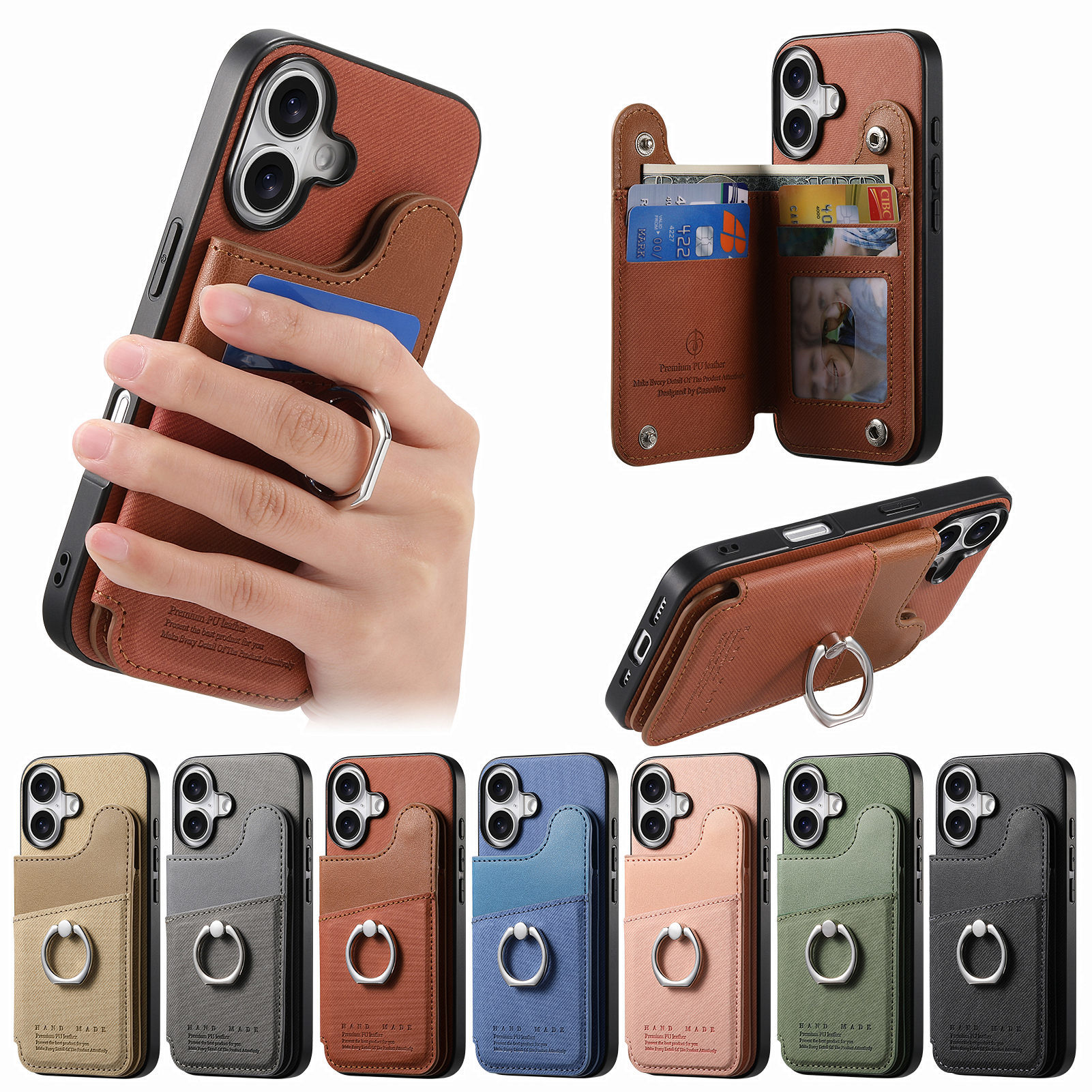 Finger Ring Wallet Case for Fu - Phone Cases Australia のレビューと価格